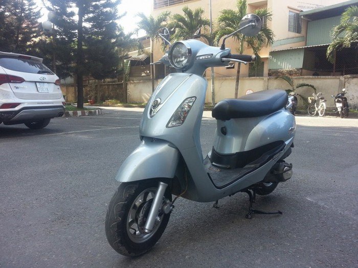 SYM Attila Elizabeth 125 Xám Bạc Tuyệt Đẹp