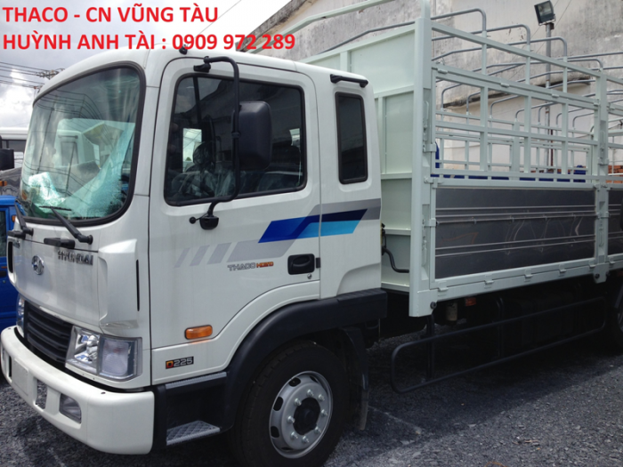 Trường hải vũng tàu bán xe 3 chân thaco hyundai hd210 (6x2r)