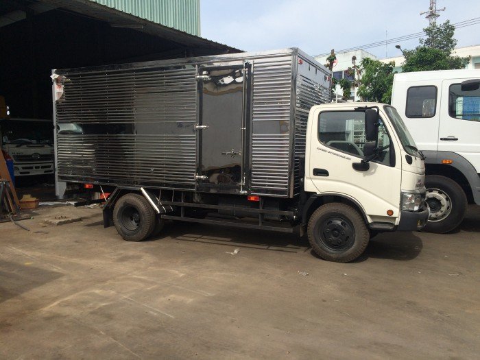 xe tải HINO DUTRO 342L thùng đông lạnh  5 Tấn 2017