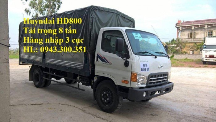 Hyundai hd 800 - nhập 3 cục