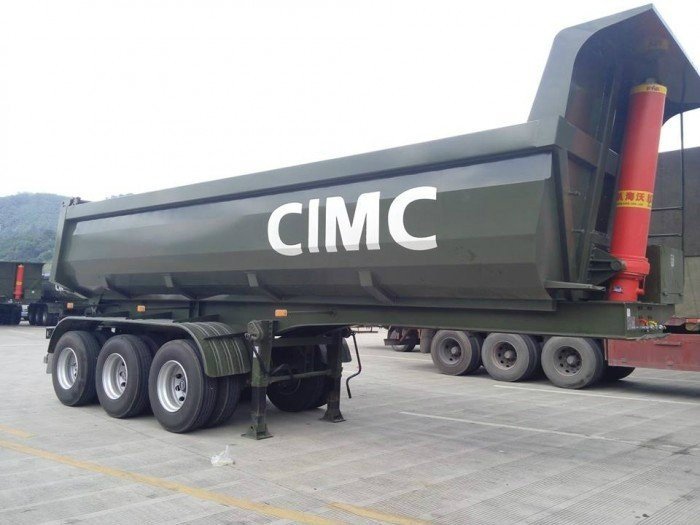 Xe somi rơ mooc ben CIMC 28tan 23m3- Mới