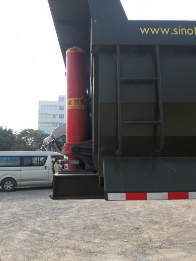 Sơmi rơ móoc ben CIMC 28,8 tấn thùng 23 khối (m3), Rơ mooc tải tự đổ CIMC