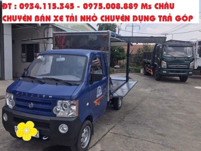 Bán xe tải nhỏ 550kg 650kg 750kg 770kg đóng thùng cánh dơi chuyên dụng.