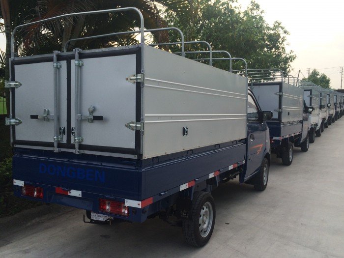 Xe Tải  Nhỏ DONGBEN DB1021, Tải Trọng 870kg - Có Điều Hòa - Thùng dài 2450