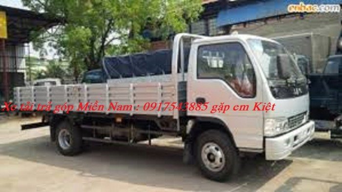 Xe JAC 4.99T động cơ ISUZU Nhật Bản trả góp 5 năm