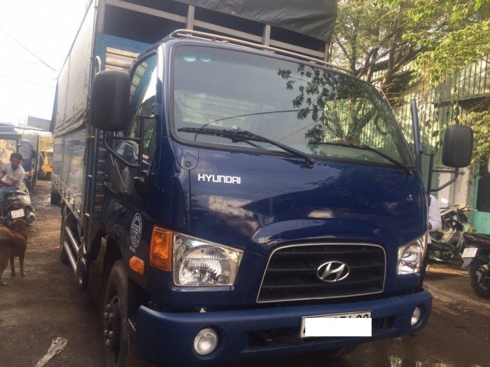 Hyundai hd78, thùng bạt nhôm thẻ, nhập nguyên chiếc 2014.
