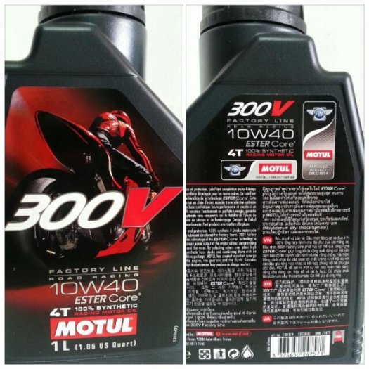 Motul 300v factory line 10w40