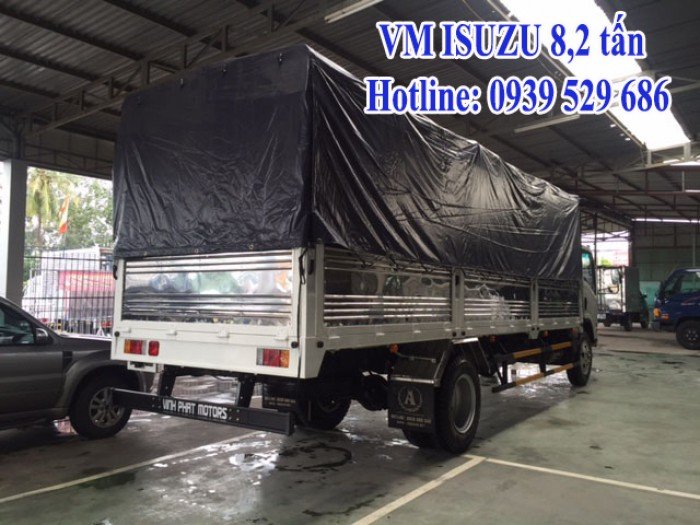 Xe tải VM máy Isuzu tải 8,2 tấn thùng 7,1m