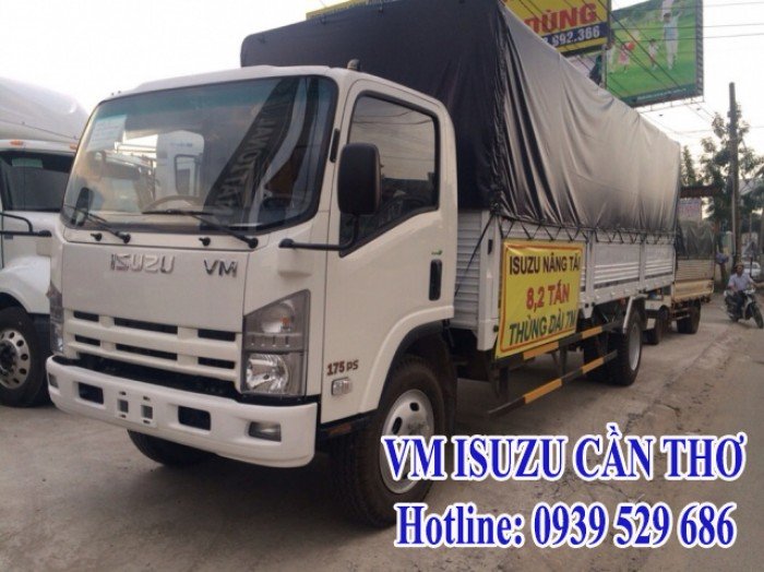 Xe tải VM máy Isuzu tải 8,2 tấn thùng 7,1m
