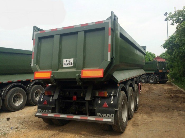 Xe somi rơ mooc ben CIMC 28.6 tan 23.5m3- Mới