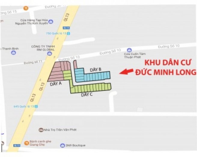 Mở bán đất mặt tiền Quốc lộ 13, Hiệp Bình Phước - Quận Thủ Đức