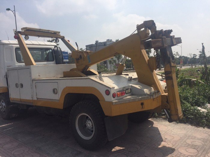 Xe cứu hộ sàn trượt Fuso