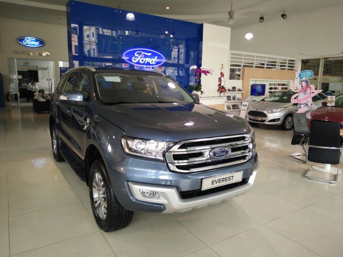 Bán xe Ford Everest 7 chỗ - Giao xe ngay-ngân hàng hỗ trợ 85%‎ giá trị xe