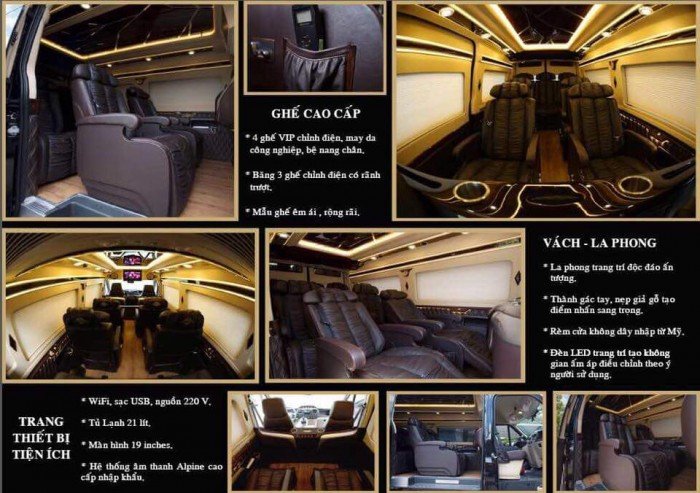 Khuyến mãi Ford Transit Limousine, giao xe nhanh