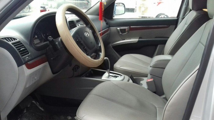 Bán Hyundai santafe 2.7AT 2008 bstp màu bạc