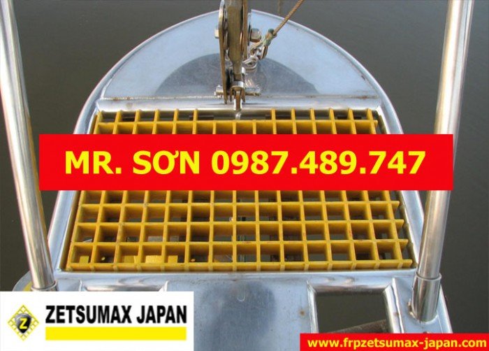 tấm sàn frp grating20