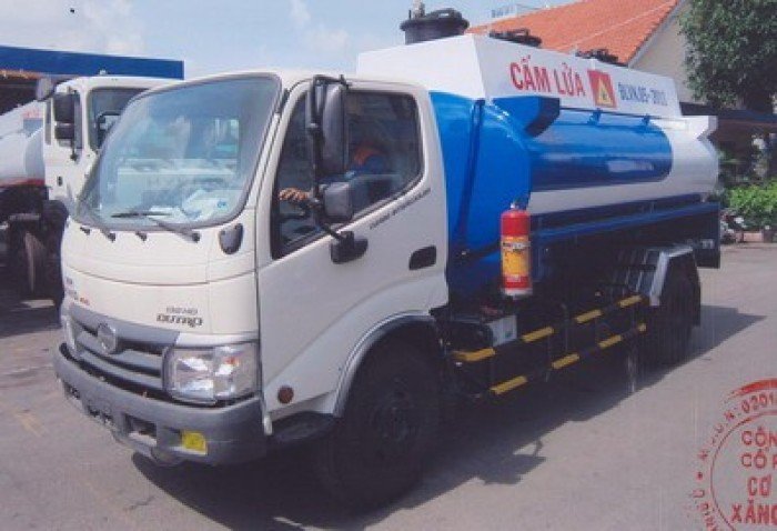 Xe chở xăng 6 khối Hino Wu342l