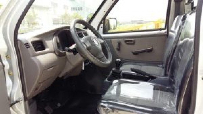 Xe tải nhỏ tải trọng cao 870kg thùng dài 2450 x Rộng 1410 - Có Điều Hòa - Mui Bạt - Thùng Kín