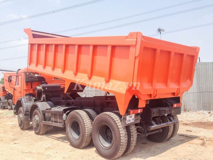 Xe ben kamaz 3 chân, 4 chân (xe tải kamaz dongfeng; howo, xe đầu kéo Mỹ nhập khẩu)