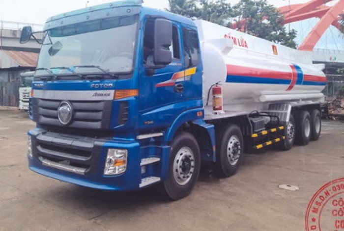 Xe Bồn Auman 5 chân 25 khối,bán xe bồn xăng dầu Auman 25000 lít,Xe bồn Auman