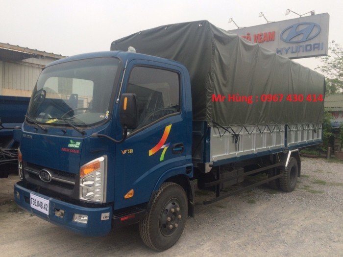 Xe Tải HYUNDAI VEAM VT260 Tải trọng 2 Tấn - Thùng Dài 6m2