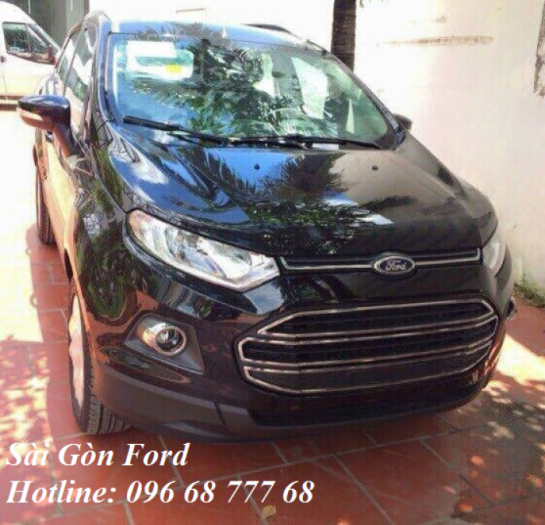 Khuyến mãi Ford Ecosport Titanium, số tự động, trả góp lãi suất thấp, giao xe nhanh