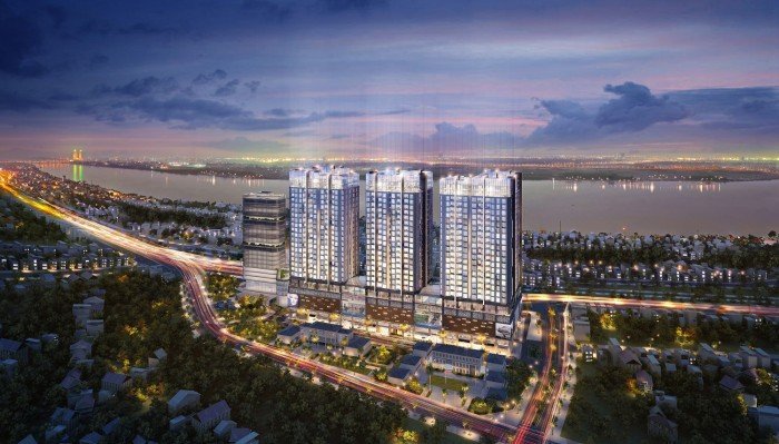 Toạ lạc tại số 3 Lương Yên ngay cửa ngõ phố cổ ,Sun Grand City Ancora khiến dân cư khu vực háo hức