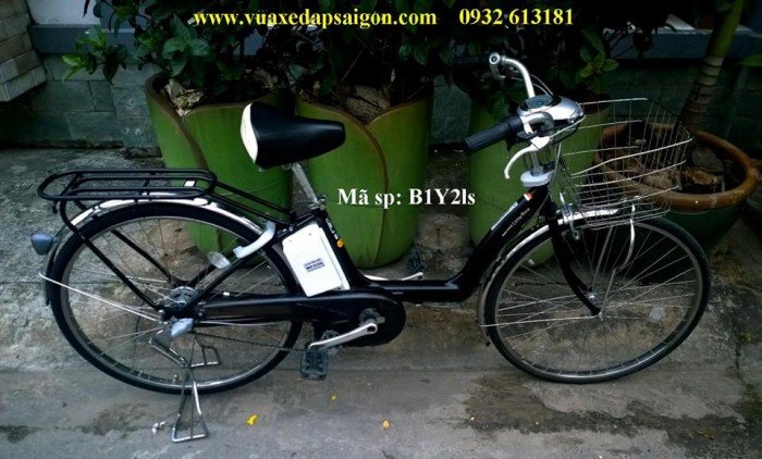 Xe đạp điện Nhật lên tay ga Pas