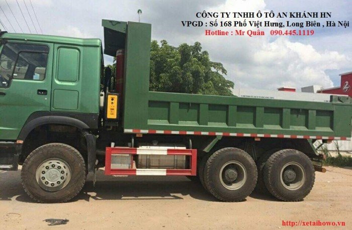 Thanh lý 15 Xe HOWO 3 chân 371hp thùng vuông đáy 10 thành 8