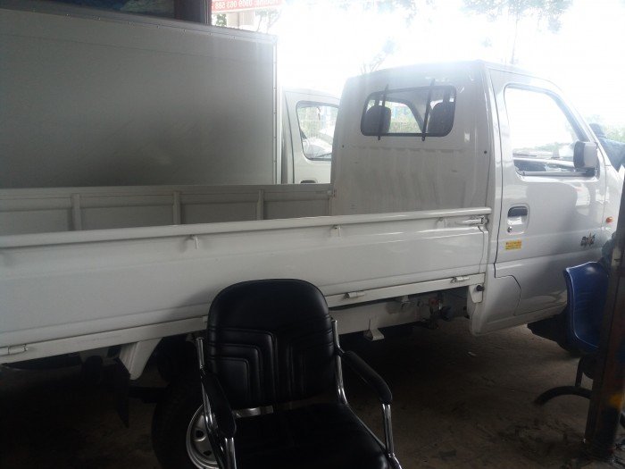 Cần bán xe tải veam mekong 820kg thùng lửng, màu trắng