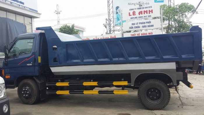 Xe tải ben hd99 - nhập khẩu 3 cục/ xe ben hyundai 6 tấn 5 khối/ xe tải ben tphcm