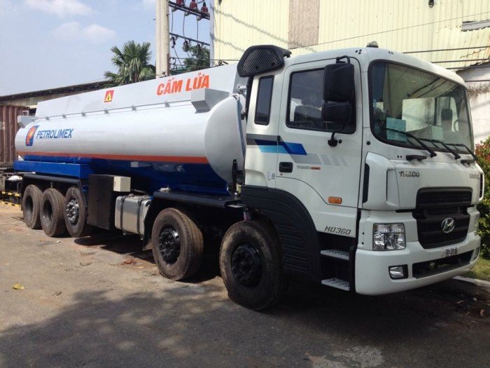 TP HCM Xe bồn chở xăng dầu Hyundai nhập khẩu từ 2-26 khối hỗ trợ vay vốn 85% giá trị xe