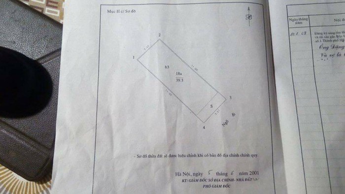 Bán nhà Thái Hà đẹp điện tích 39m, 4 tầng mặt tiền 3.6m giá 4.5 tỷ