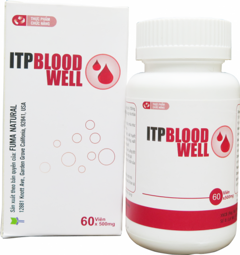 ITP Bloodwell điều trị suy giảm tiểu cầu, sốt xuất huyết, chảy máu cam,...0