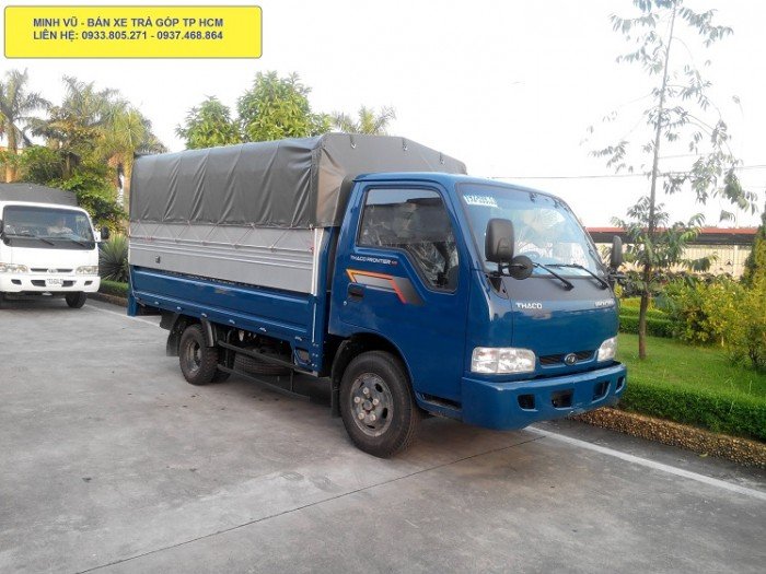 Xe tải 2 tấn 4 đi trong thành phố của Trường Hải. KIA K165S nâng tải. Bán trả góp