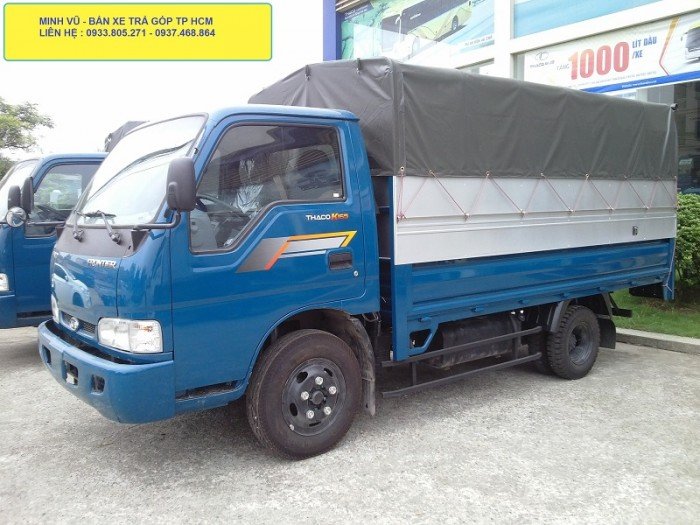 Xe tải 2 tấn 4 đi trong thành phố của Trường Hải. KIA K165S nâng tải. Bán trả góp