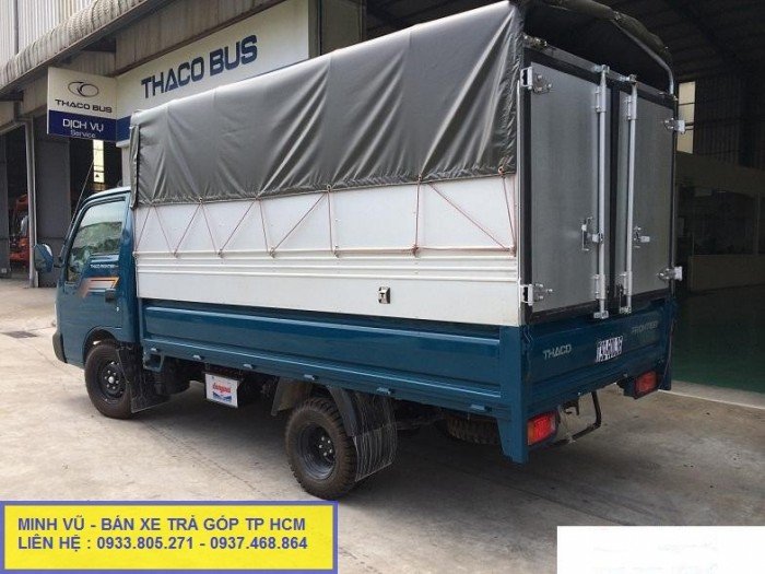 Xe tải KIA K165S 2 tấn 4 – 1 tấn 4 nâng tải từ K3000. Chạy trong thành phố ban ngày.
