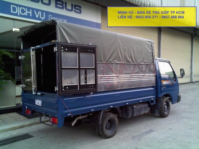 Xe tải KIA K165S 2 tấn 4 – 1 tấn 4 nâng tải từ K3000. Chạy trong thành phố ban ngày.