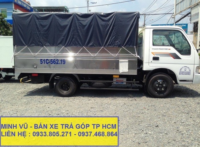 Xe tải KIA 2 tấn rưỡi nâng tải từ K3000. KIA K165S. Xe mới đời 2017. Giá bán ưu đãi.