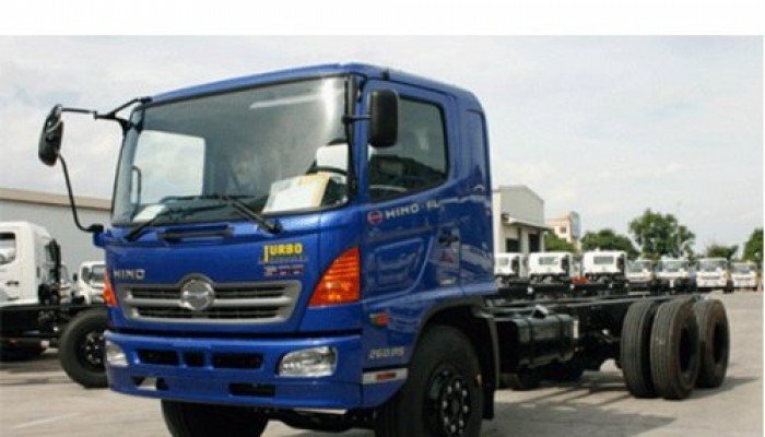 Xe Tải 3 chân 1 cầu FL8JTSL, xe FL cầu giả
