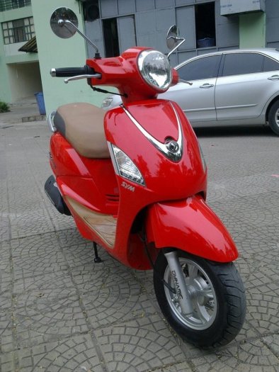 SYM Elizabeth Fi màu đỏ mới 95% 2k12 xe đẹp máy êm nguyên Zin