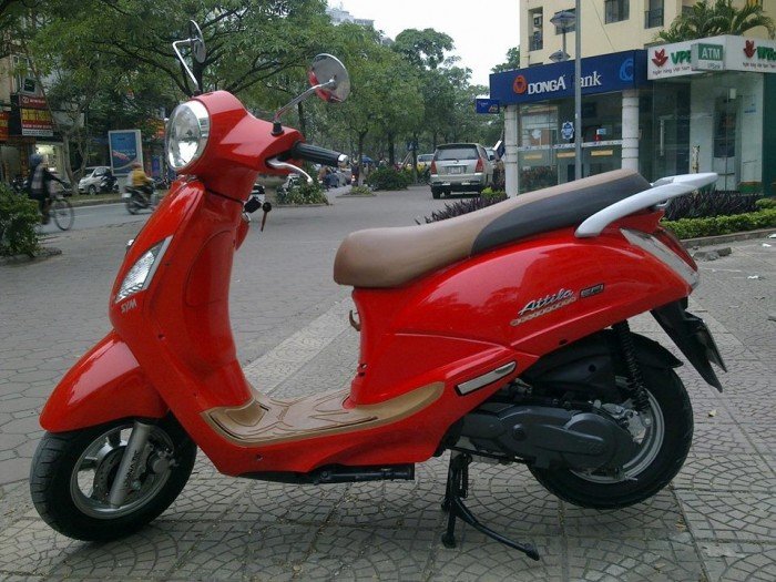 SYM Elizabeth Fi màu đỏ mới 95% 2k12 xe đẹp máy êm nguyên Zin