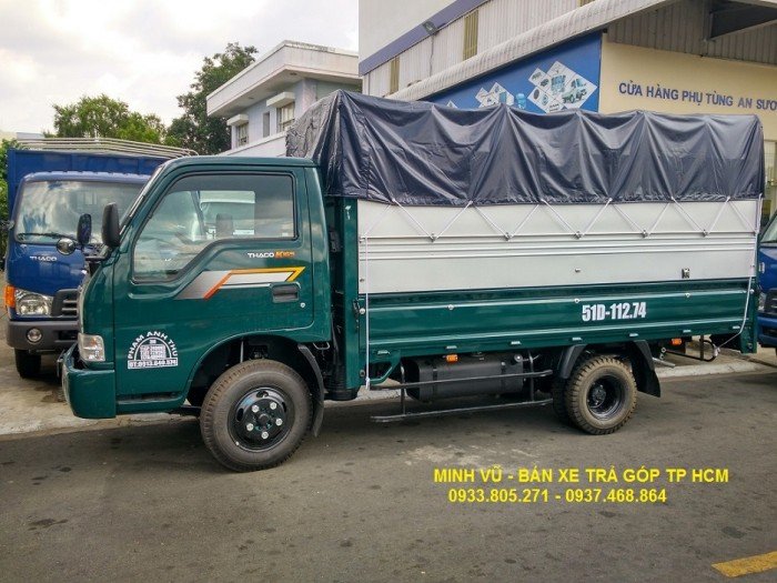 Xe tải KIA 2 tấn 4 K165S mới nâng tải. Hỗ trợ trả góp lên tới 75%, lãi suất ưu đãi