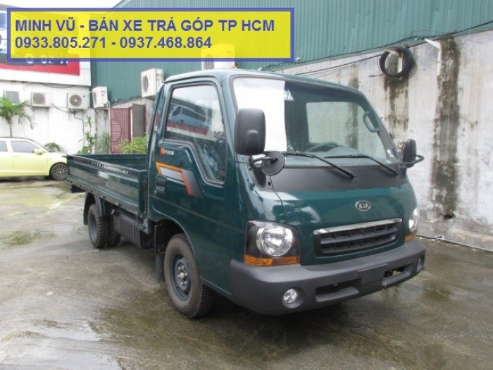 Xe tải 1 tấn 9 đi trong thành phố của Trường Hải. KIA K165S nâng tải. Bán trả góp