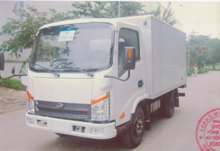 Xe Tải 1 Tấn 25 thùng kín ( máy HYUNDAI)