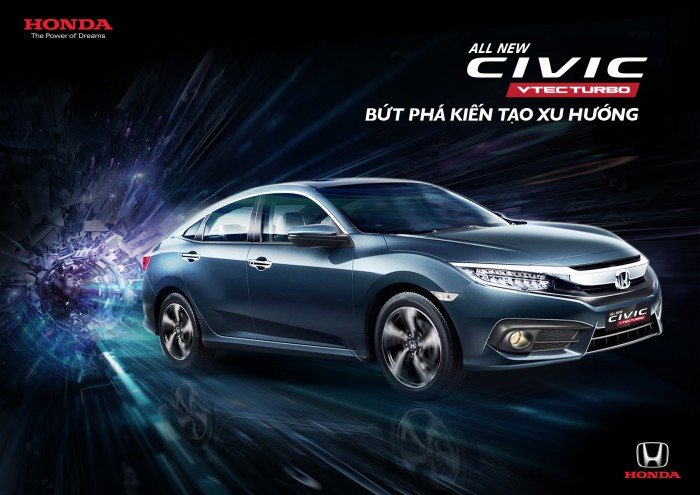 Honda Civic 2018 All new 100% - Thailand