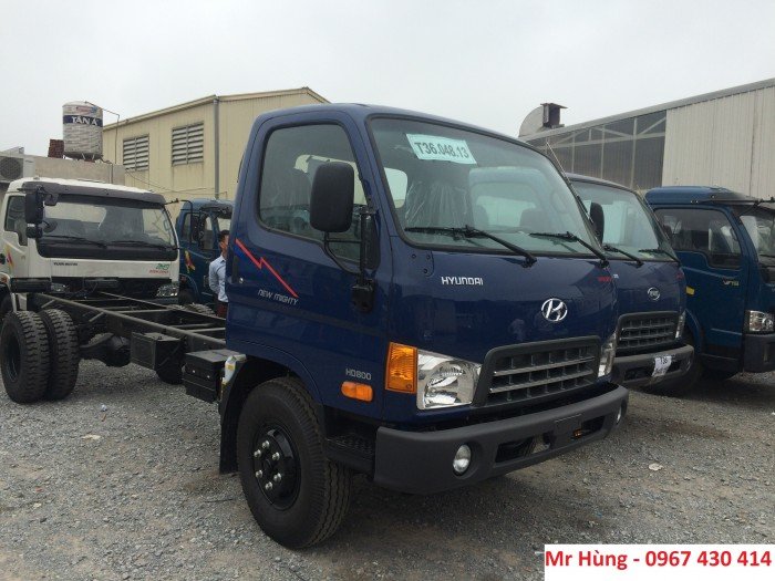 Xe nâng tải HUYNHDAI HD800 Tải trọng 8 Tấn Thuận lợi cho việc chở hàng hóa, linh kiện