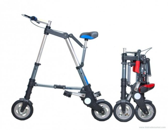 Xe đạp gấp mini A-bike siêu nhỏ