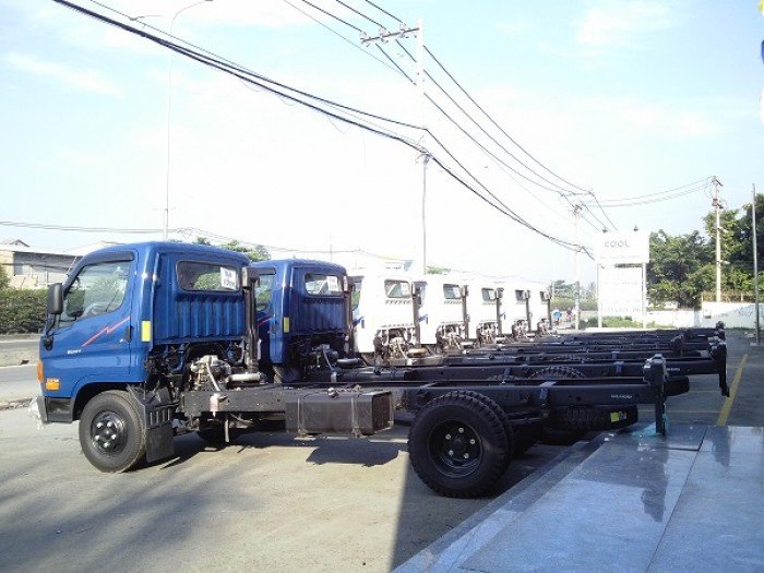 Xe tải  HYUNDAI HD65 1.9 tấn lưu thông thành phố ban ngày