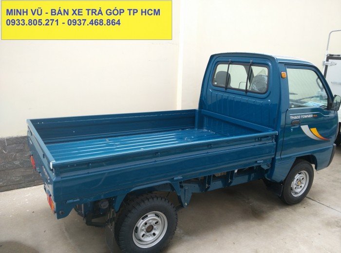 Giá bán xe Towner800 mới nâng tải từ Towner750. Tải trọng 900Kg. Bán trả góp